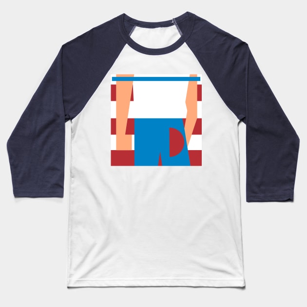 THE BOU.S.A. Baseball T-Shirt by SHAPE ROCK T